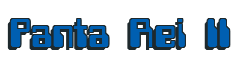 Rendering "Panta Rei II" using Computer Font