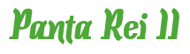 Rendering "Panta Rei II" using Color Bar