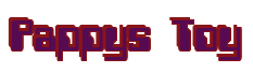 Rendering "Pappys Toy" using Computer Font