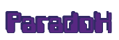 Rendering "ParadoX" using Computer Font