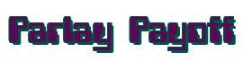 Rendering "Parlay Payoff" using Computer Font