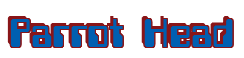 Rendering "Parrot Head" using Computer Font