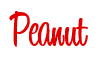 Rendering "Peanut" using Bean Sprout