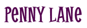 Rendering "Penny Lane" using Cooper Latin