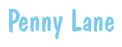 Rendering "Penny Lane" using Dom Casual