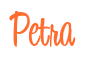 Rendering "Petra" using Bean Sprout