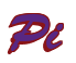 Rendering "Pi" using Brush Script