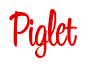Rendering "Piglet" using Bean Sprout