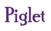 Rendering "Piglet" using Credit River