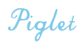 Rendering "Piglet" using Commercial Script