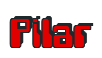 Rendering "Pilar" using Computer Font
