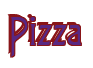 Rendering "Pizza" using Agatha