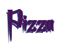 Rendering "Pizza" using Charming