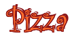 Rendering "Pizza" using Curlz