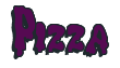 Rendering "Pizza" using Drippy Goo