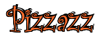 Rendering "Pizzazz" using Curlz