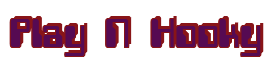 Rendering "Play N Hooky" using Computer Font