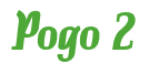 Rendering "Pogo 2" using Color Bar