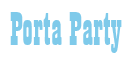 Rendering "Porta Party" using Bill Board