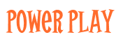 Rendering "Power Play" using Cooper Latin