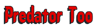 Rendering "Predator Too" using Callimarker