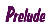 Rendering "Prelude" using Big Nib