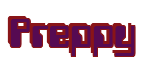 Rendering "Preppy" using Computer Font