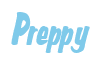 Rendering "Preppy" using Big Nib