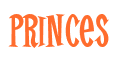 Rendering "Princes" using Cooper Latin