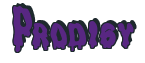 Rendering "Prodigy" using Drippy Goo