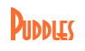 Rendering "Puddles" using Asia