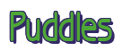 Rendering "Puddles" using Beagle