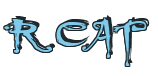 Rendering "R CAT" using Buffied