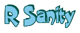 Rendering "R Sanity" using Crane