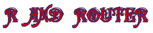 Rendering "R and Router" using Carmencita