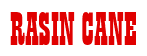 Rendering "RASIN CANE" using Bill Board