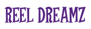 Rendering "REEL DREAMZ" using Cooper Latin