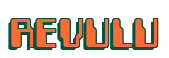 Rendering "REVULU" using Computer Font