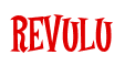 Rendering "REVULU" using Cooper Latin
