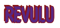 Rendering "REVULU" using Callimarker