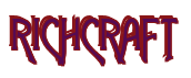 Rendering "RICHCRAFT" using Agatha