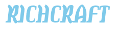 Rendering "RICHCRAFT" using Color Bar