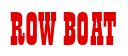 Rendering "ROW BOAT" using Bill Board