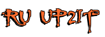 Rendering "RU UP2IT" using Buffied