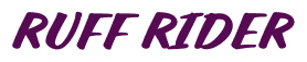 Rendering "RUFF RIDER" using Casual Script