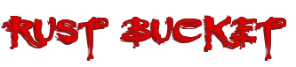 Rendering "RUST BUCKET" using Buffied