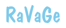 Rendering "RaVaGe" using Dom Casual