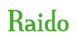 Rendering "Raido" using Credit River