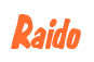 Rendering "Raido" using Big Nib