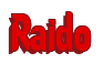 Rendering "Raido" using Callimarker